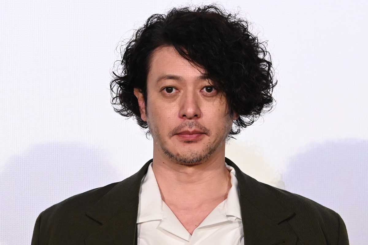 完成披露イベントに登壇したオダギリジョー【写真:ENCOUNT編集部】