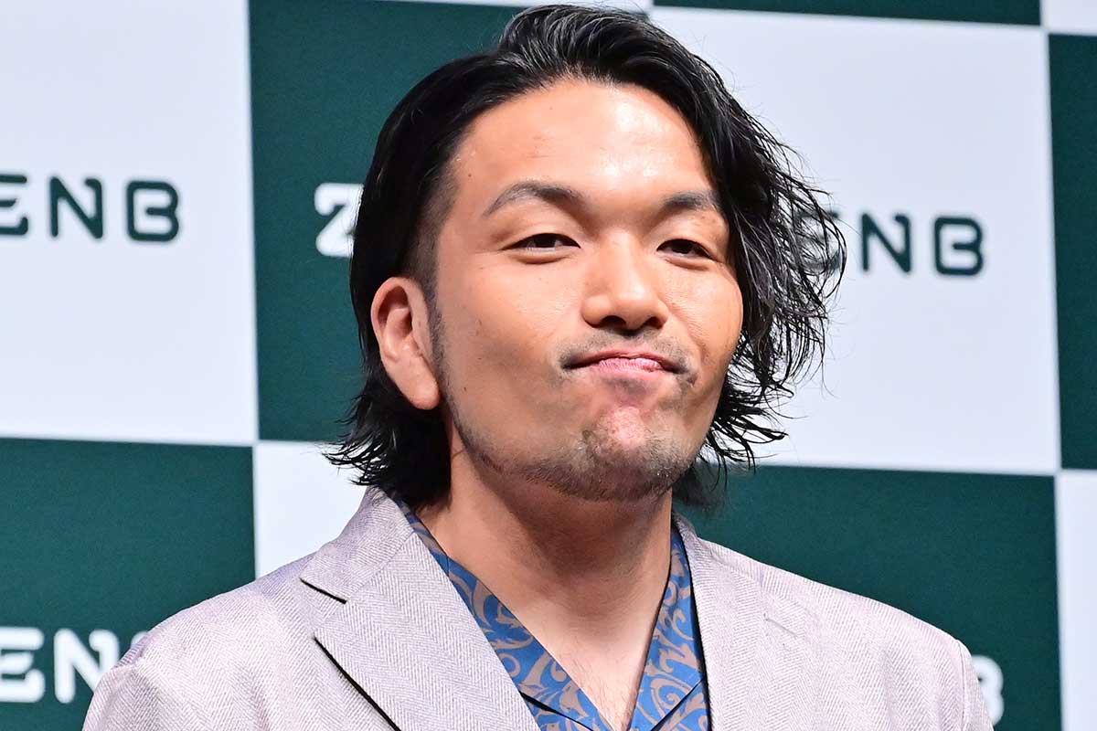 イベントに登壇した見取り図・盛山晋太郎【写真:ENCOUNT編集部】
