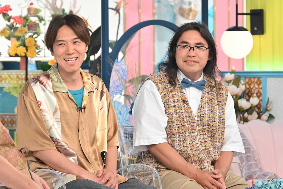 ロッチのコカドケンタロウ(左)と中岡創一【写真:(C)TBS】