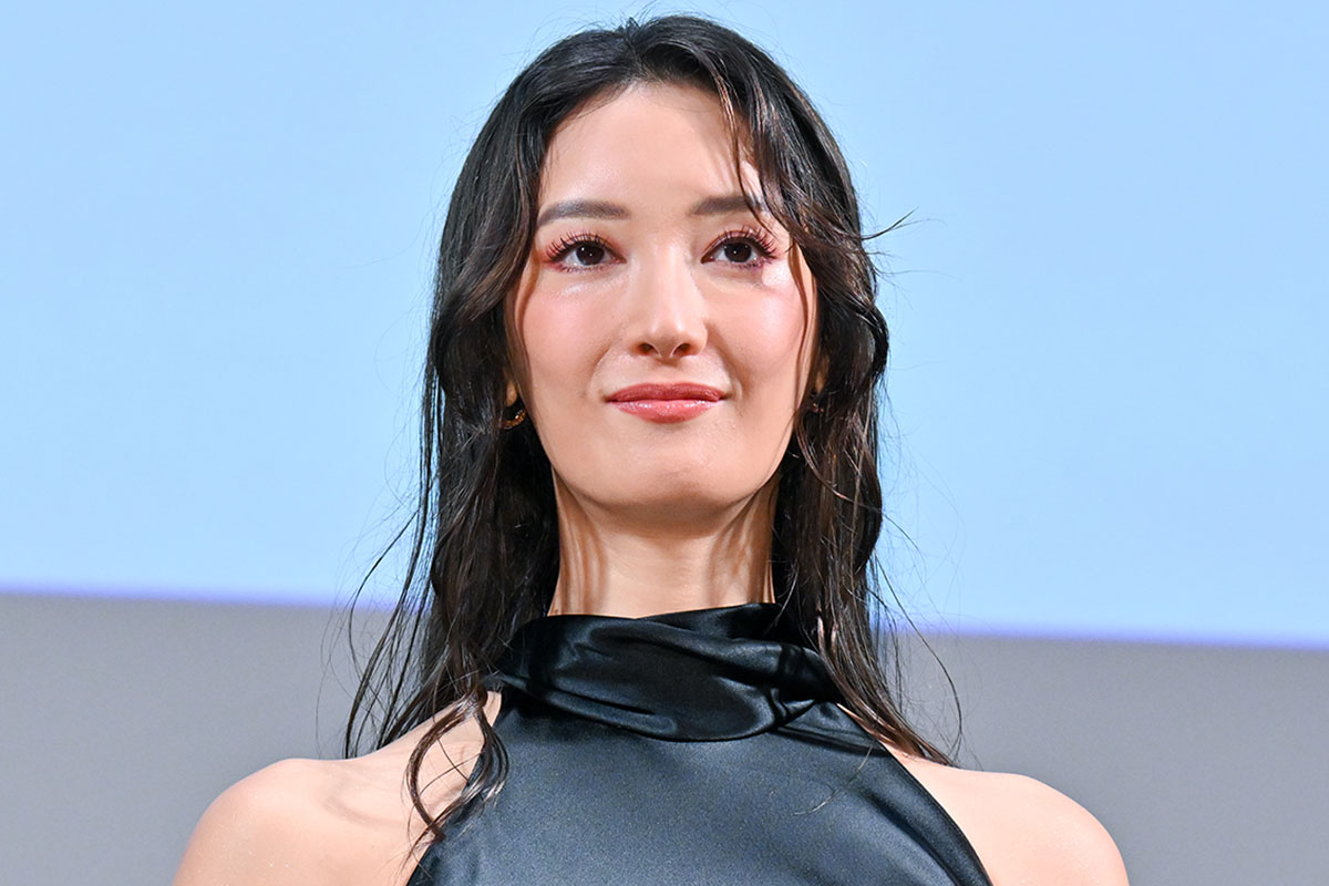 ジャパンプレミアに登壇した菜々緒【写真:ENCOUNT編集部】