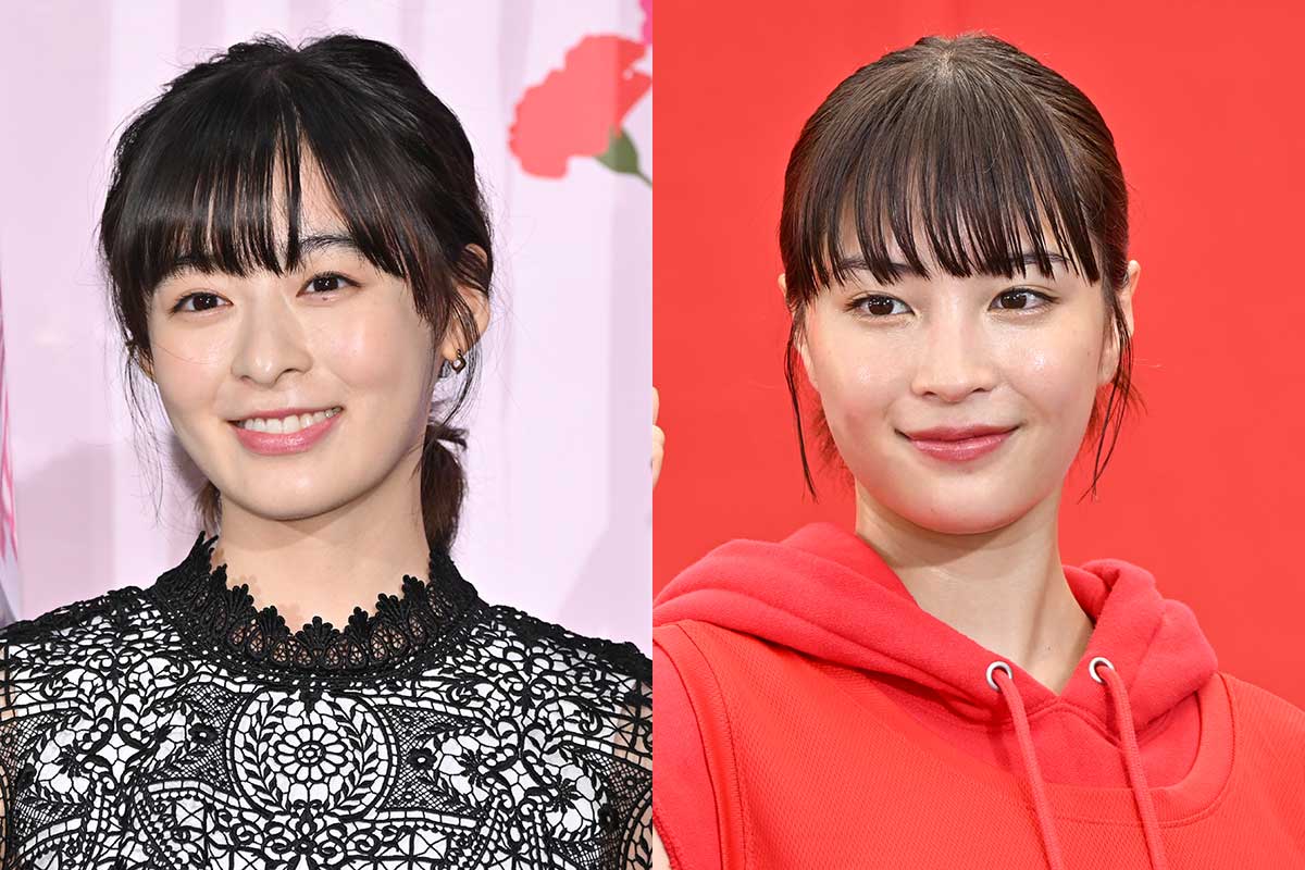 森七菜(左)、広瀬すず【写真:ENCOUNT編集部】
