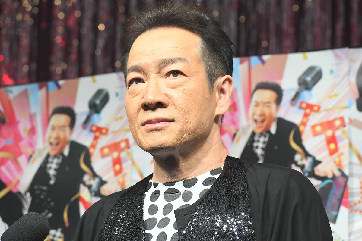 取材会に出席した田原俊彦【写真:ENCOUNT編集部】