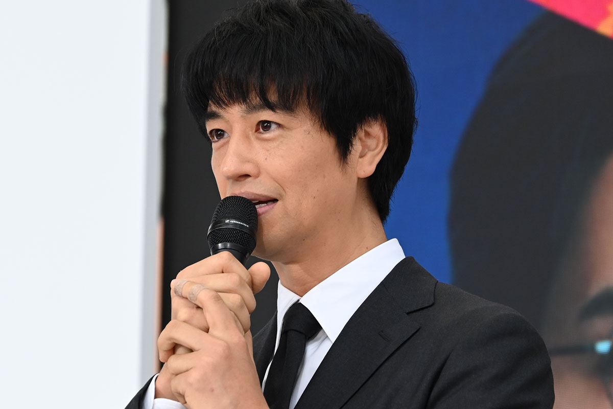 イベントに登壇した斎藤工【写真:ENCOUNT編集部】