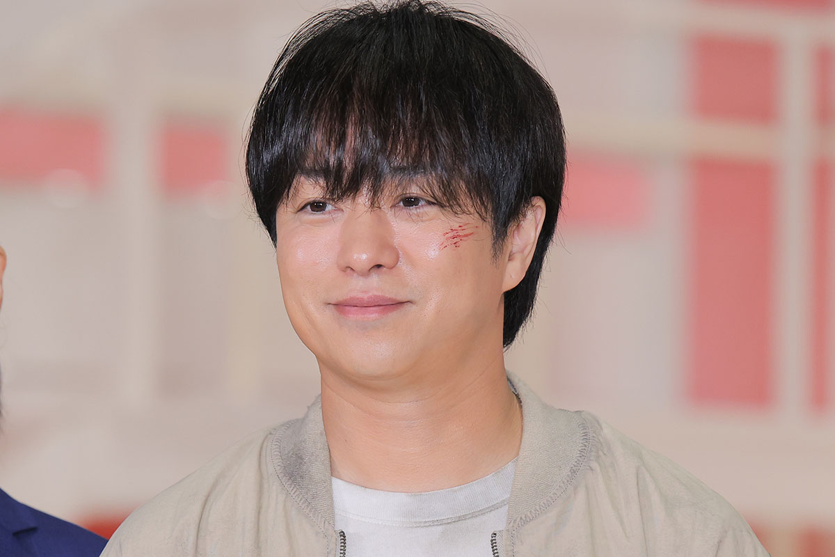 制作発表に登場した嵐の櫻井翔【写真:ENCOUNT編集部】