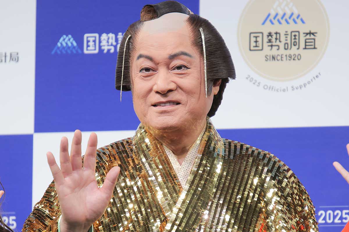 キックオフイベントに登壇した松平健【写真:ENCOUNT編集部】