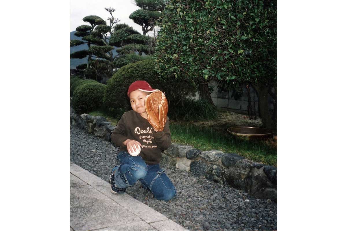 幼少期は活発な子どもだった【写真:本人提供】