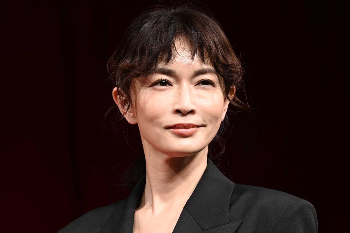 イベントに登壇した長谷川京子【写真:ENCOUNT編集部】