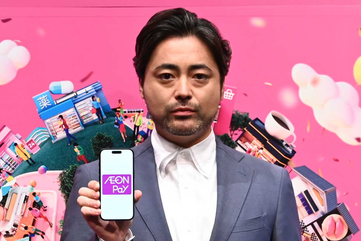 新CM発表会に出席した山田孝之【写真:ENCOUNT編集部】