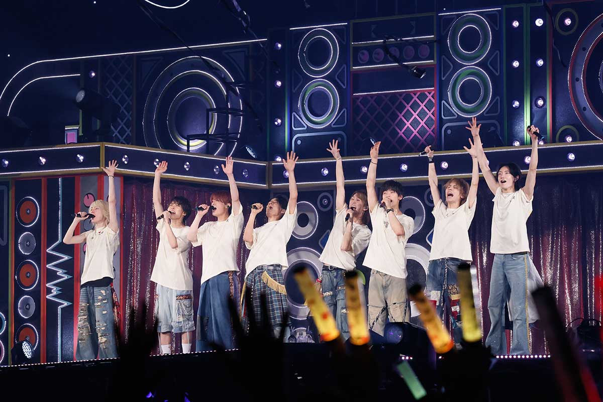 B＆ZAI結成後初のライブ　橋本涼「この事務所でデビューします」　事務所初の8人編成バンド