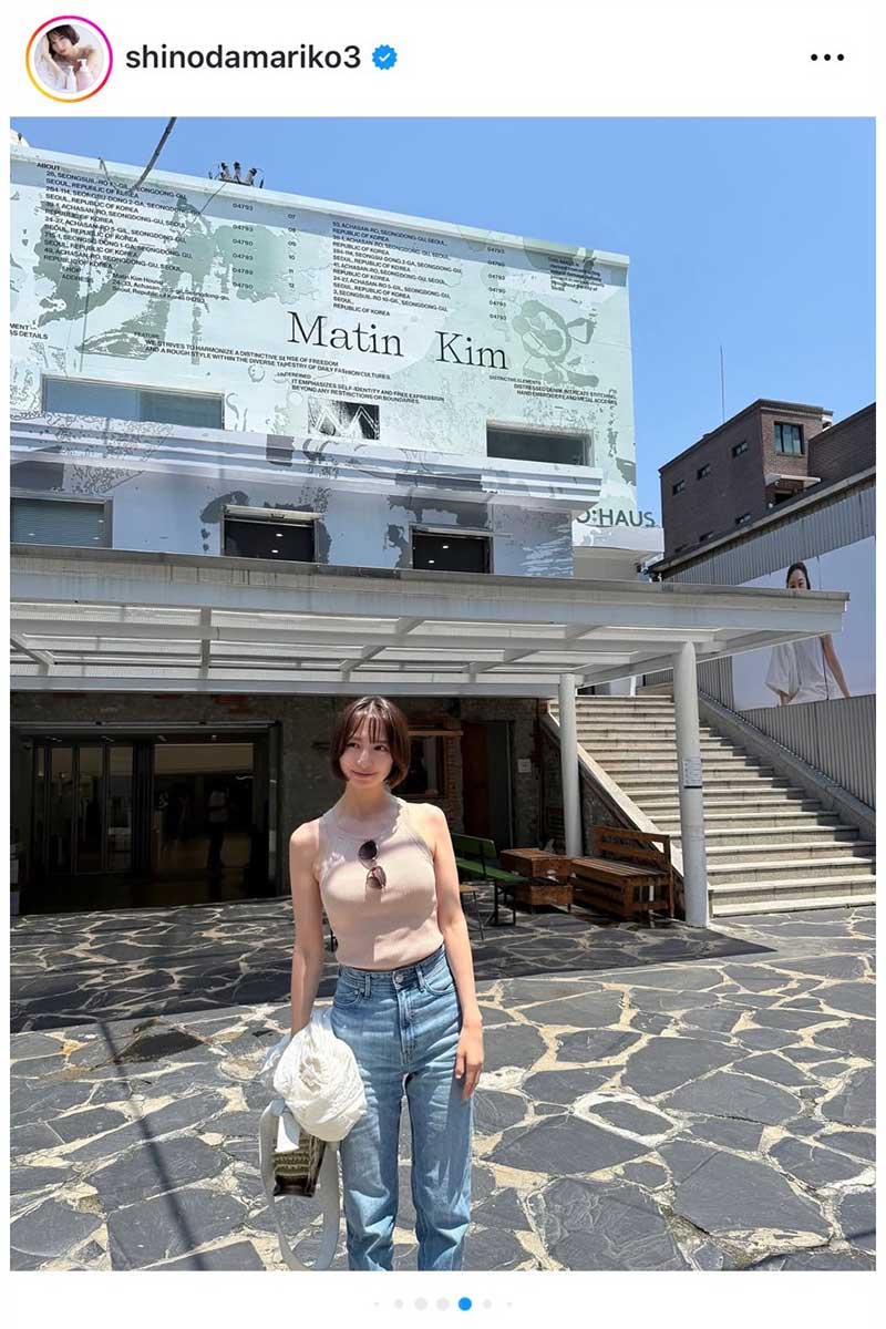 篠田麻里子【写真:インスタグラム(@shinodamariko3)より】
