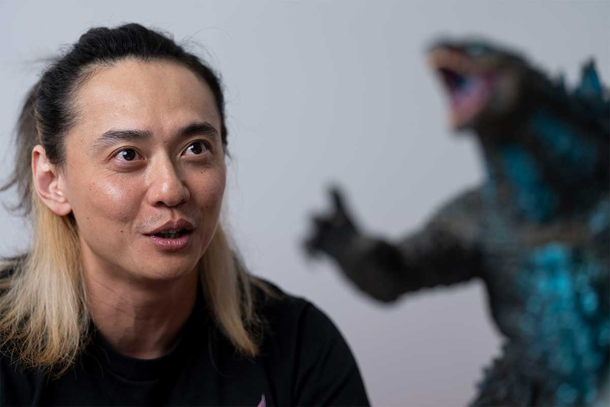 YouTubeチャンネルは妻と“二人三脚”で運営【写真：藤岡雅樹】