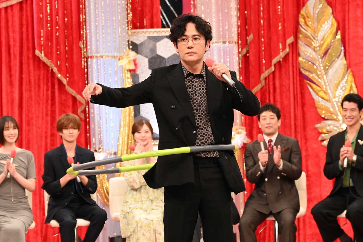 「フジテレビドラマライブ2025・夏」に出席した稲垣吾郎【写真:ENCOUNT編集部】