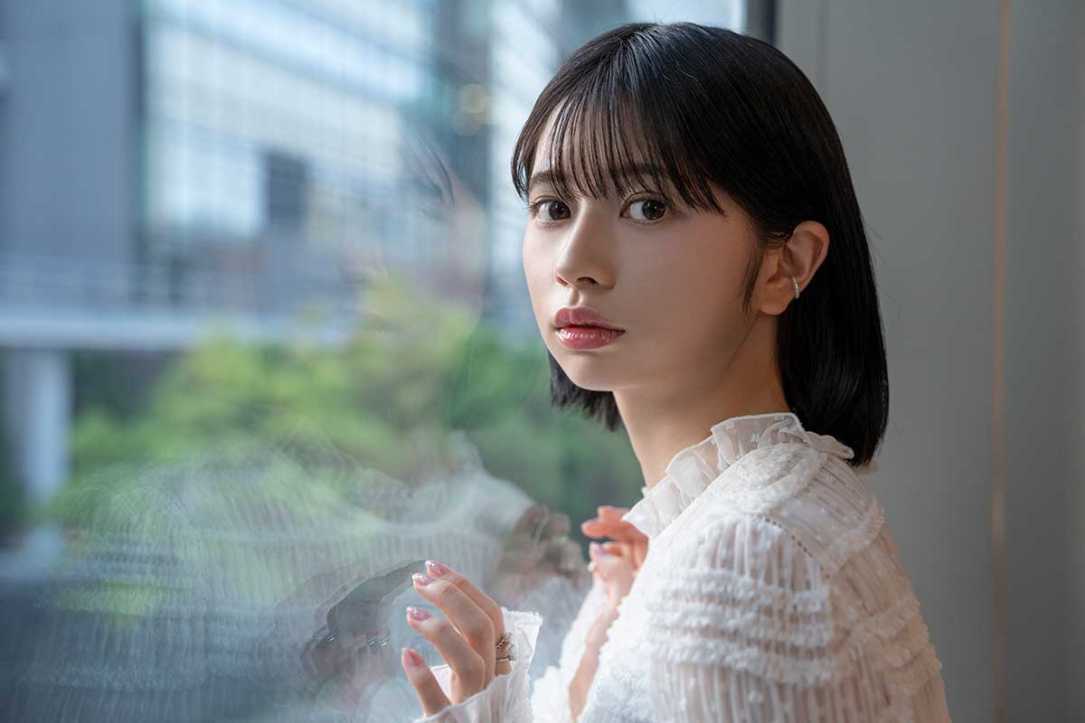 「もっと大人っぽく、いろんな役に挑戦していきたい」と語った桜田ひより【写真：増田美咲】