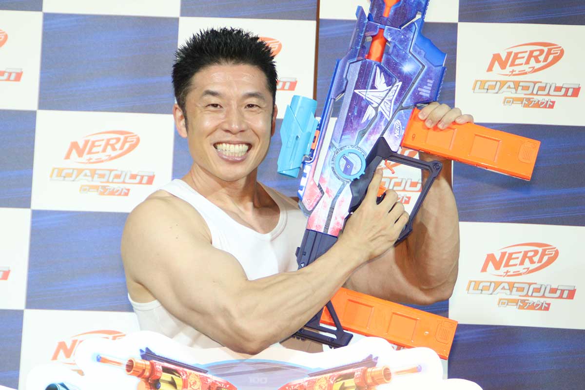 なかやまきんに君、イベントで“粗相”もなかったことに「時空よ、止まれ！」　新おもちゃをアピール