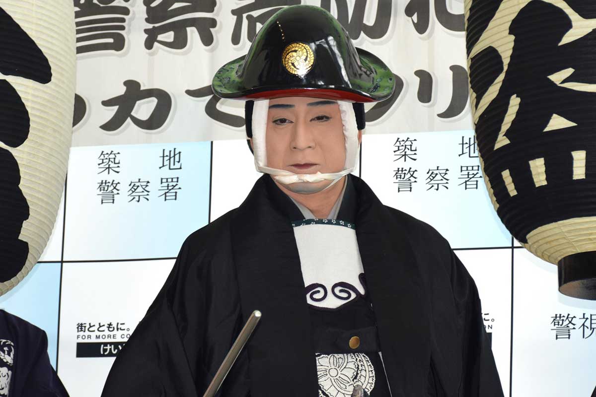 イベントに登場した松本幸四郎【写真:ENCOUNT編集部】