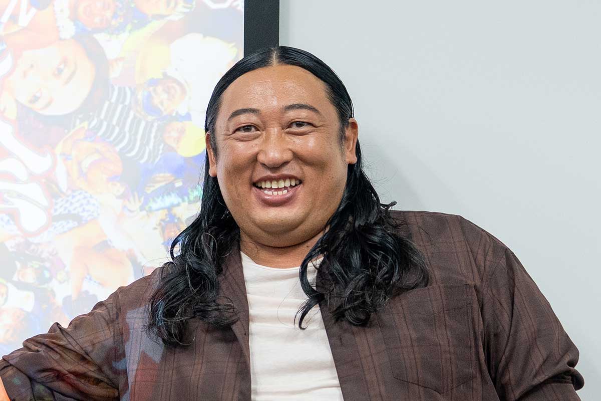 取材に応じたロバートの秋山竜次【写真:増田美咲】