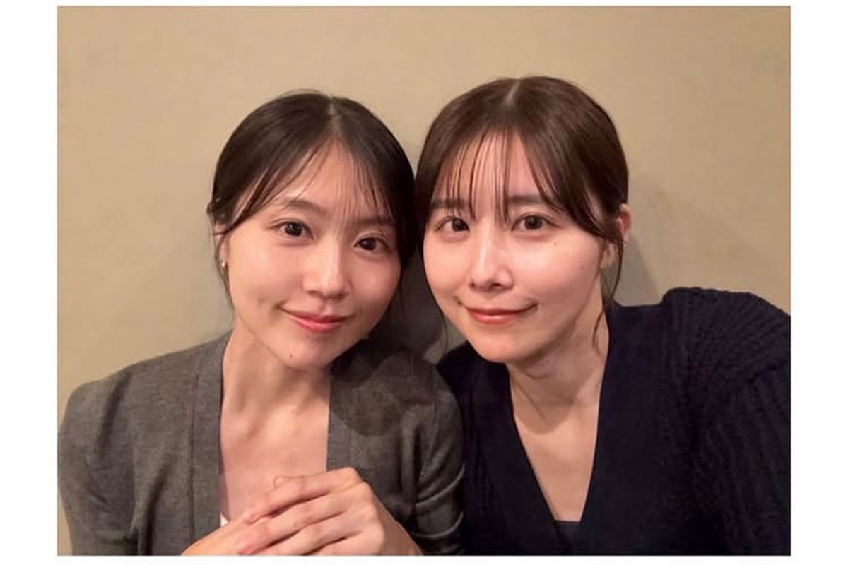 有村架純も「素」の姿　姉・藍里が姉妹ショット投稿で反響「久々ですか?!」