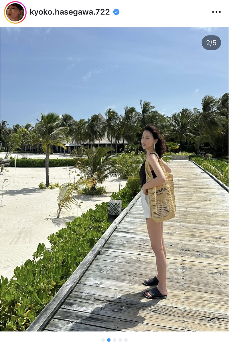 長谷川京子の実際の投稿【写真:インスタグラム(@kyoko.hasegawa.722)より】