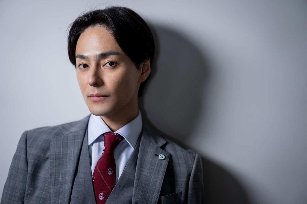 ドラマ『レプリカ 元妻の復讐』に出演する木村了【写真:藤岡雅樹】