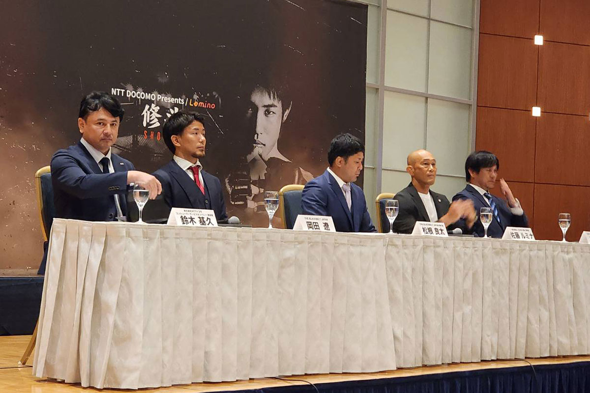 ドコモが総合格闘技大会「Lemino修斗」を9月に開催「日本のMMAを活性化させましょう」