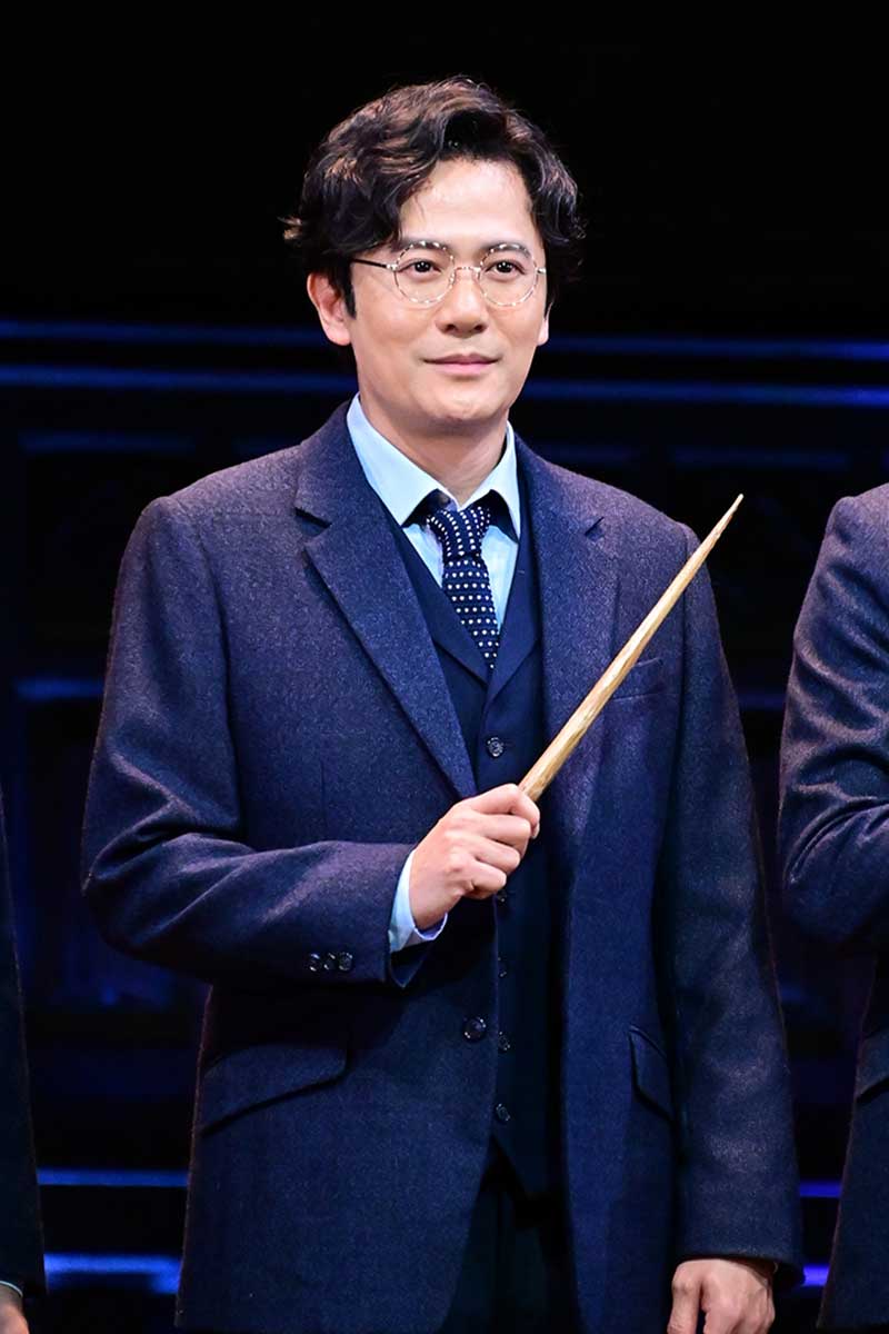 舞台『ハリー・ポッターと呪いの子』新キャスト会見に出席した稲垣吾郎【写真：ENCOUNT編集部】