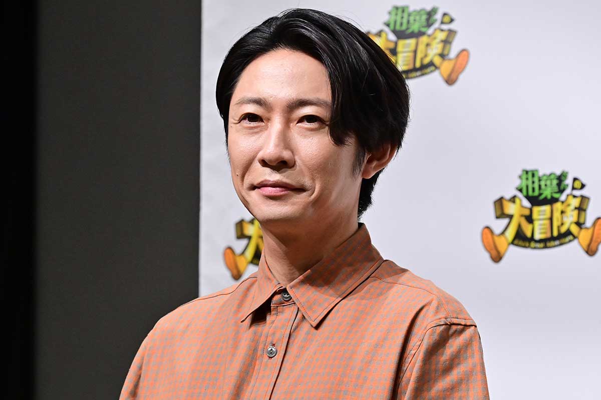 イベントに登場した相葉雅紀【写真：ENCOUNT編集部】