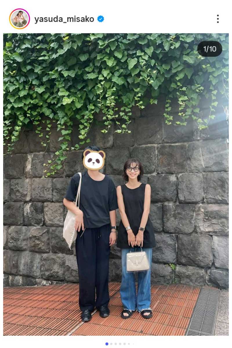 安田美沙子の実際の投稿【写真:インスタグラム(@yasuda_misako)より】