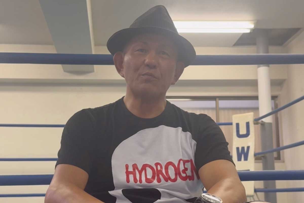 試合後、自身の「プロ論」を口にしたプロレス王