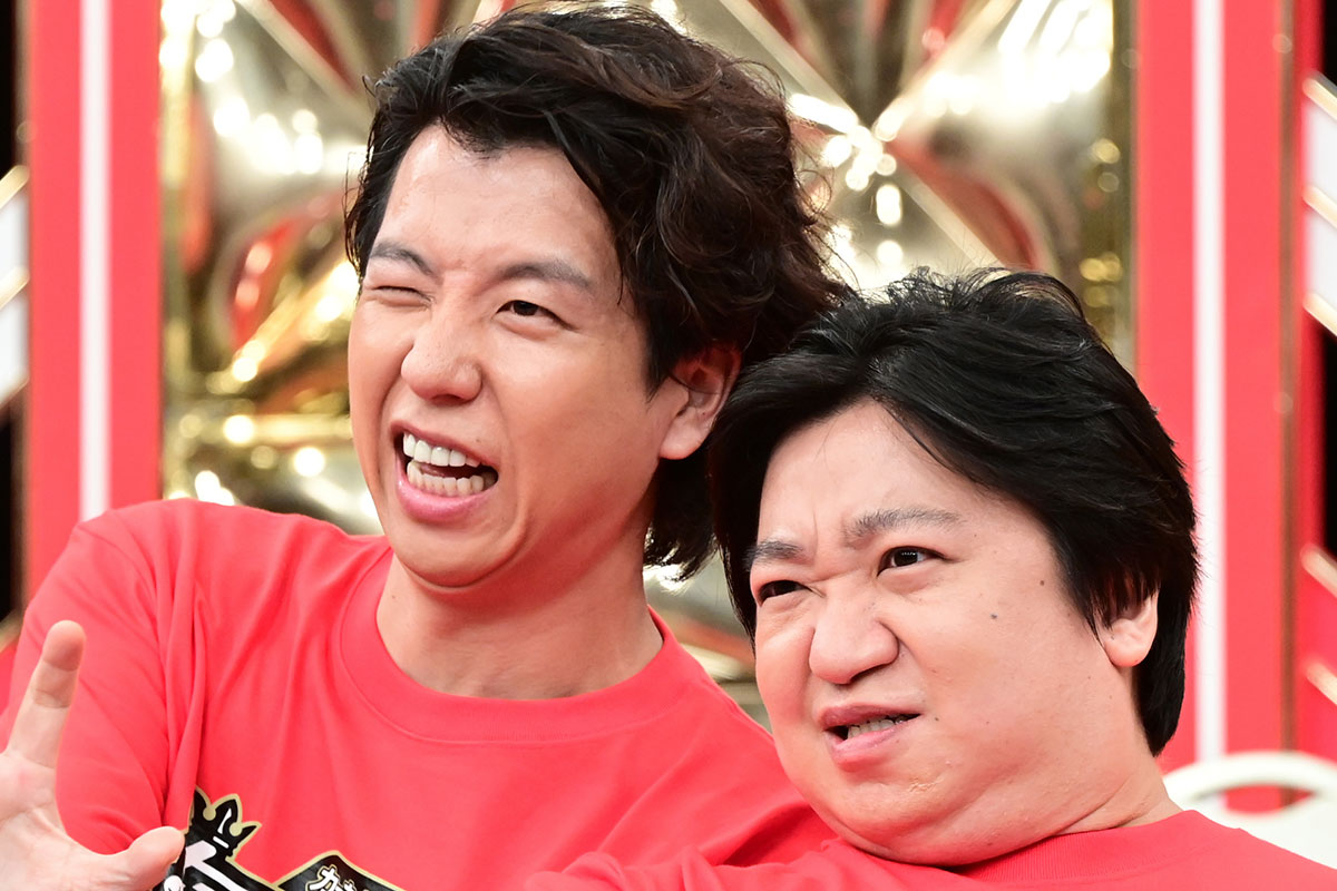 ニッポンの社長・辻皓平（左）とケツ【写真：ENCOUNT編集部】