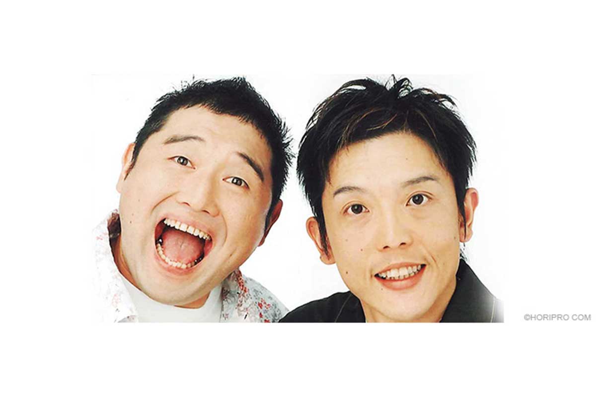 X-GUNの西尾季隆(左)とさがね・まさひろ【写真:(C)HORIPRO COM】