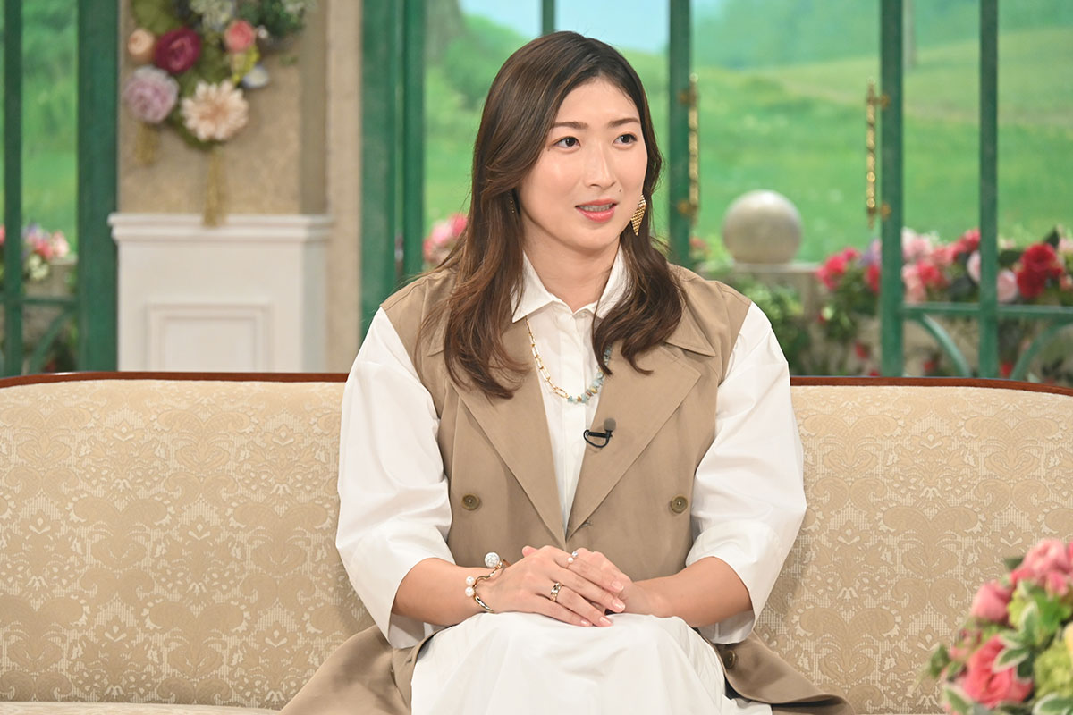 『徹子の部屋』に出演する池江璃花子【写真:(C)テレビ朝日】