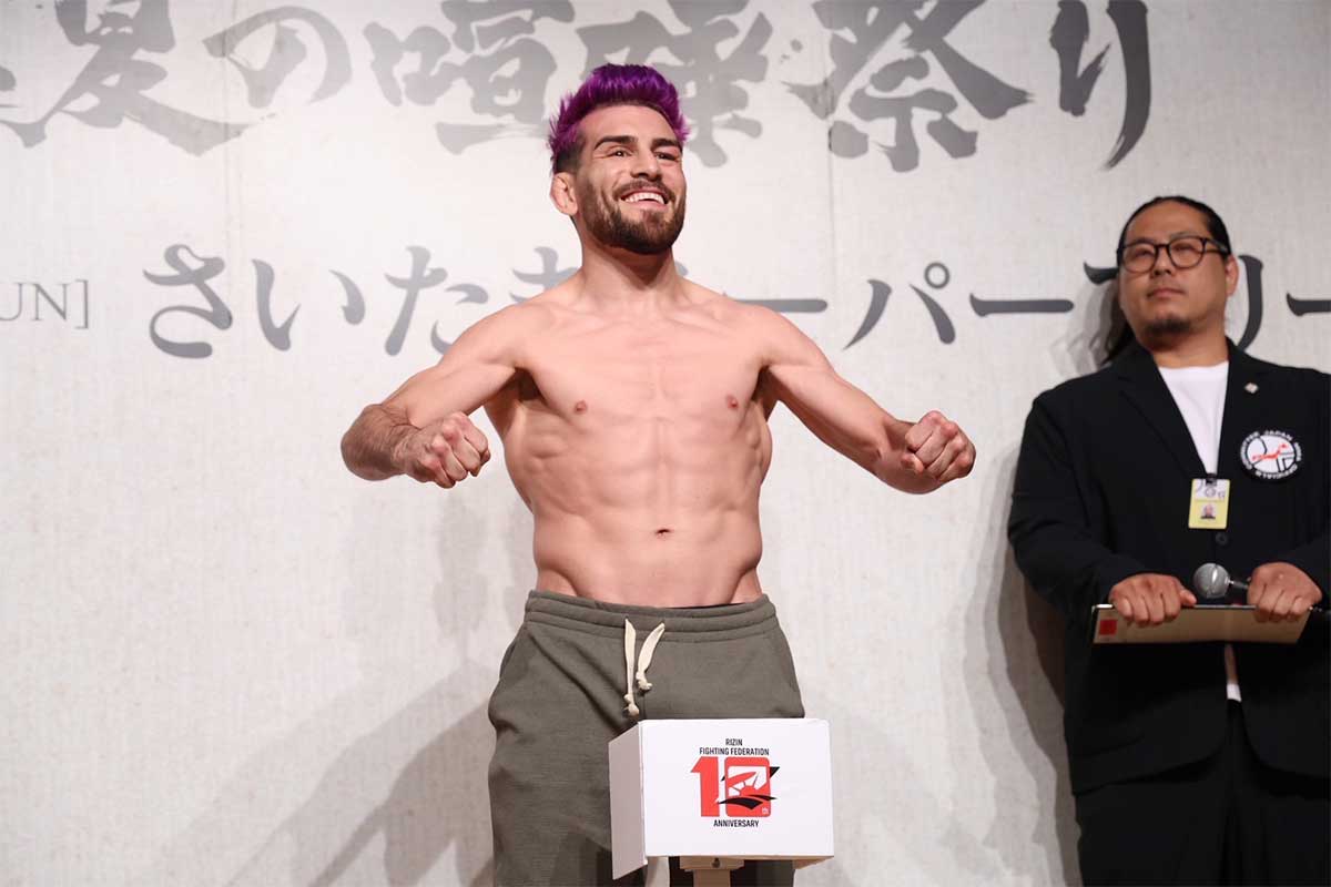 【RIZIN】「さすがトッププロや」30日で75kg→57kg、元UFC戦士が過酷減量をクリア「100％辛くて苦しかった」