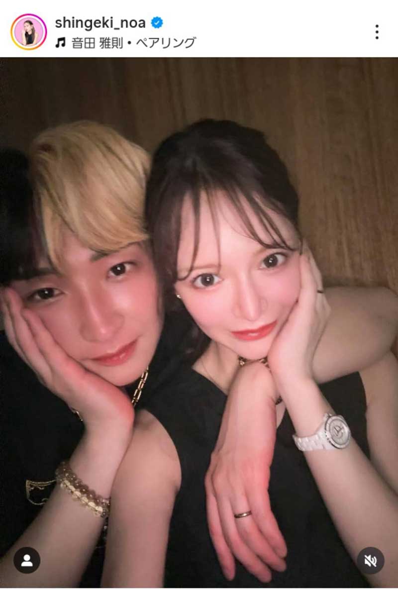 進撃のノアの実際の投稿【写真:インスタグラム(@shingeki_noa)より】