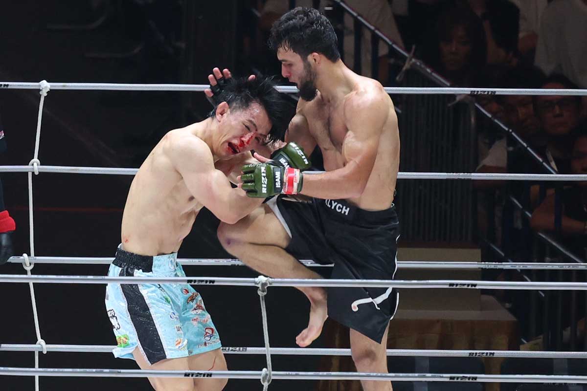 【RIZIN】ダゲスタンのKOマシーン、“大出血”征矢貴を左フックで粉砕　格オタ震撼「ホンモノだったな」