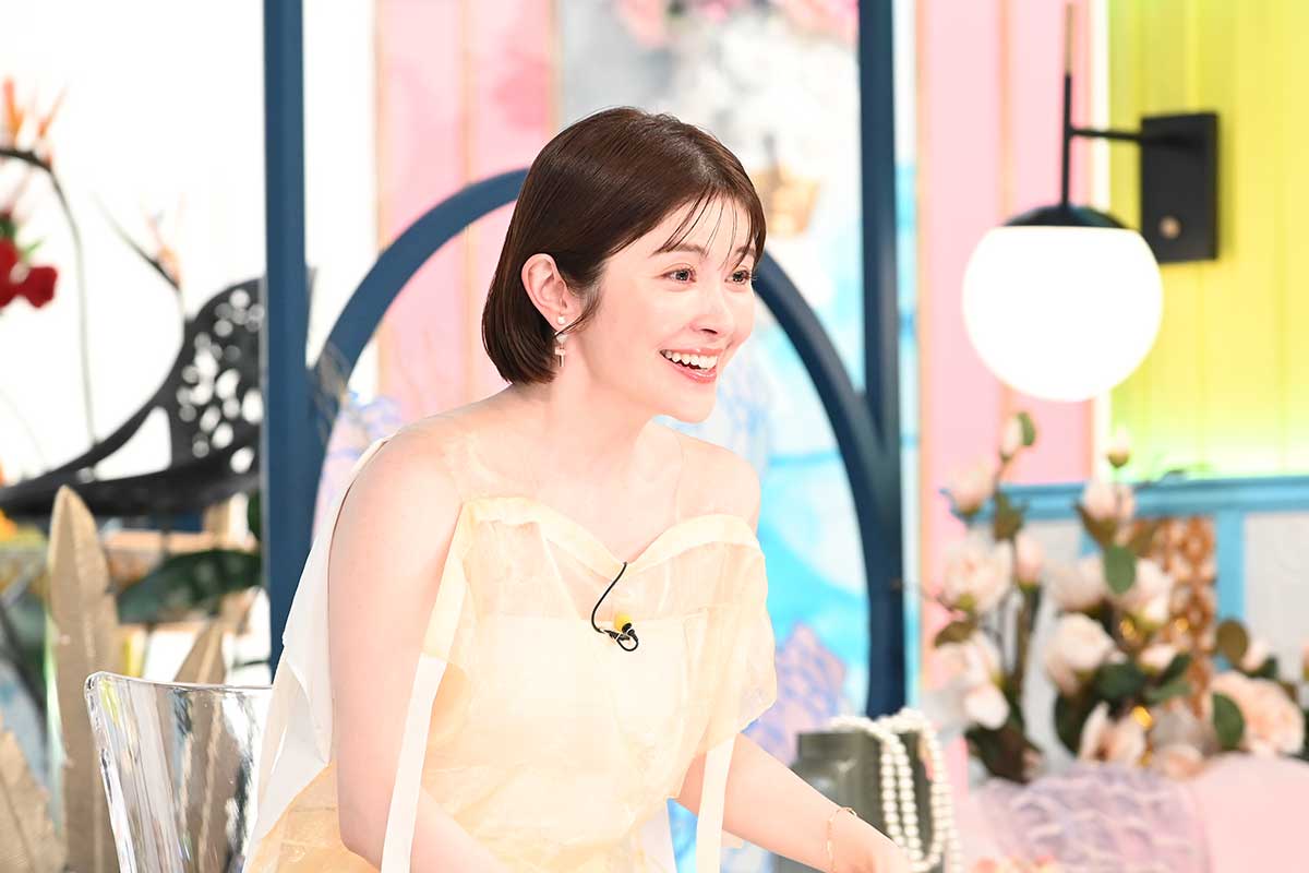 『A-Studio＋』に宮澤エマが出演【写真：(C)TBS】