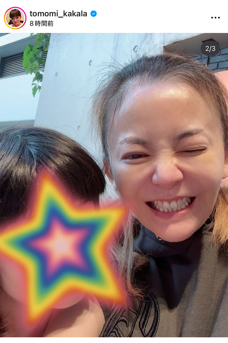華原朋美の実際の投稿【写真:インスタグラム(@tomomi_kakala)より】