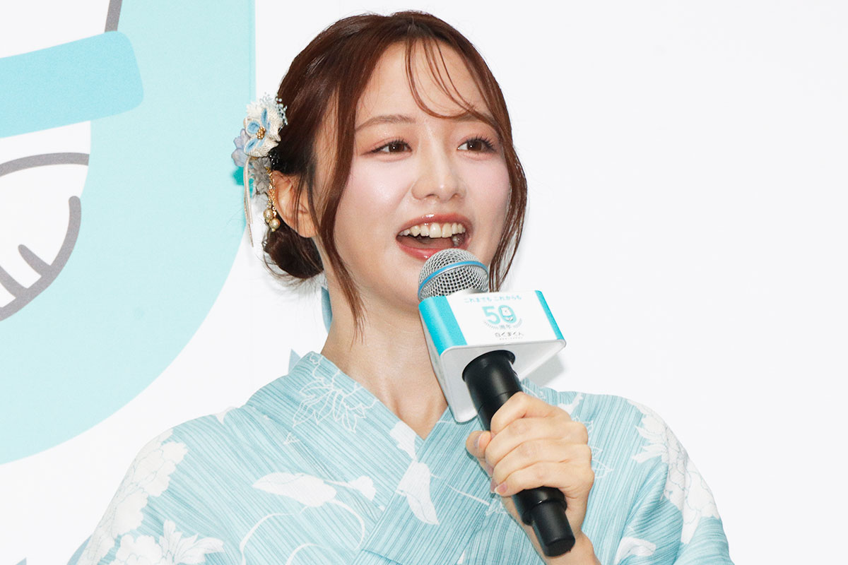 森香澄が夏らしい浴衣姿　オズワルドがべた褒め「芸人になってよかった」「眼福ですよ」