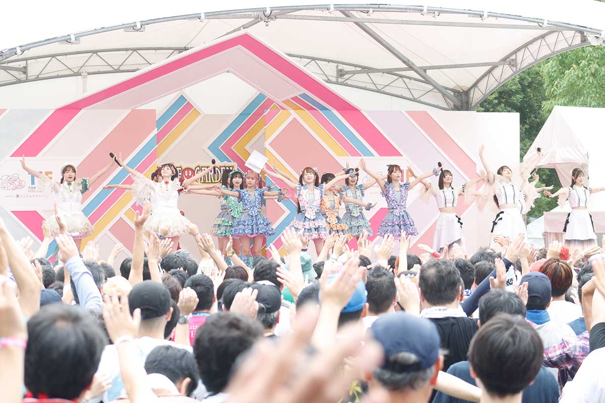『TOKYO IDOL FESTIVAL2025』が恒例のラジオ体操で開幕【写真:ENCOUNT編集部】