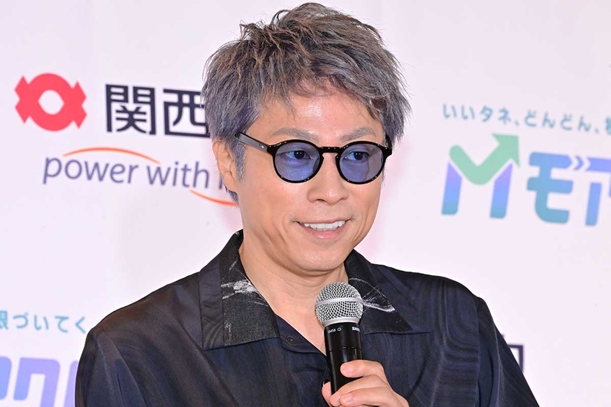 イベントに出席した田村淳【写真:ENCOUNT編集部】