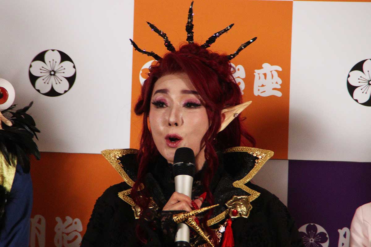 合同取材会に出席した浅野ゆう子【写真:ENCOUNT編集部】