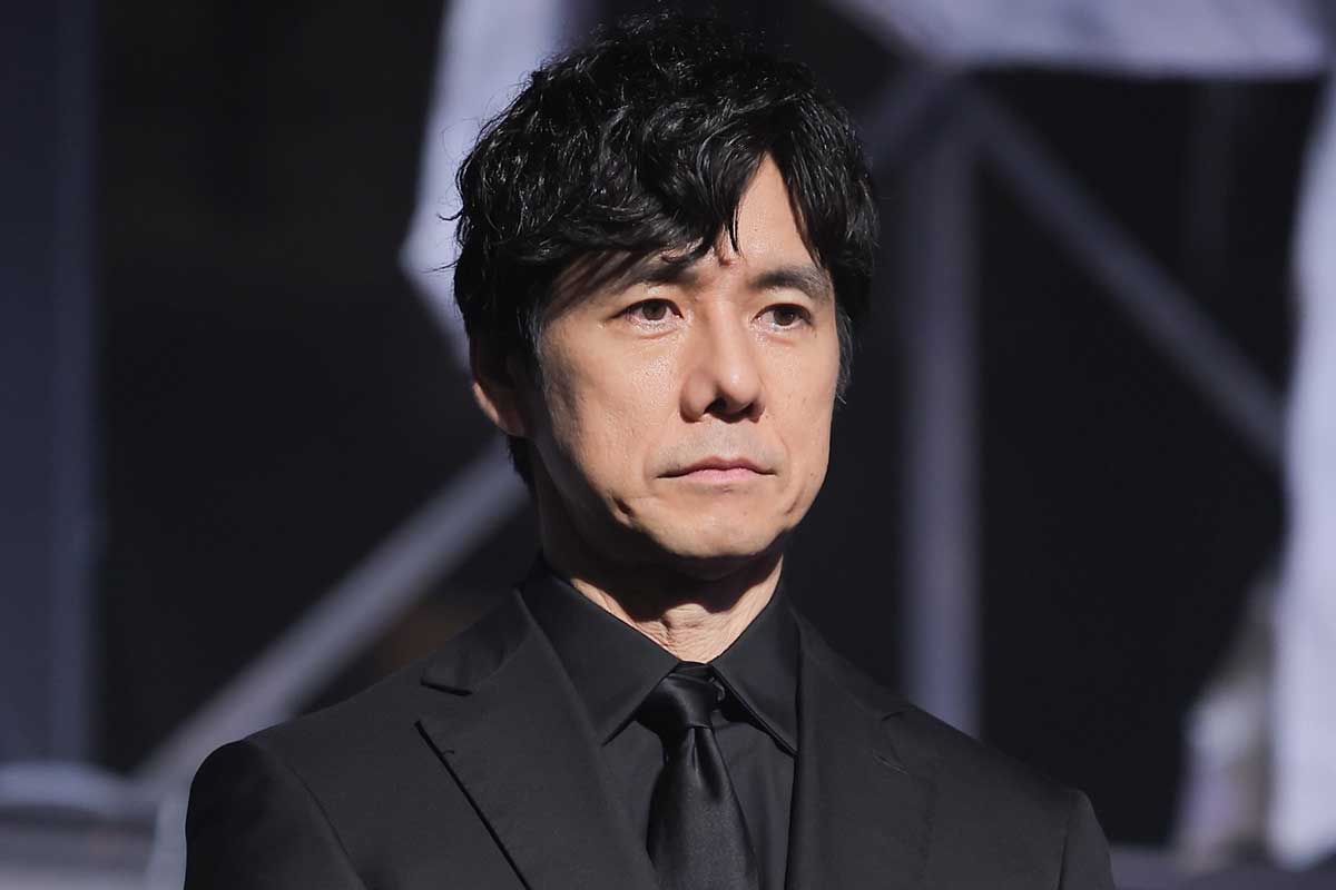 イベントに出席した西島秀俊【写真：ENCOUNT編集部】