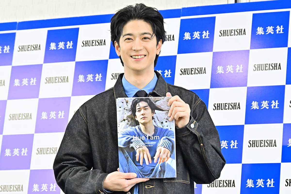 発売記念取材会に出席したHey! Say! JUMPの中島裕翔【写真:ENCOUNT編集部】