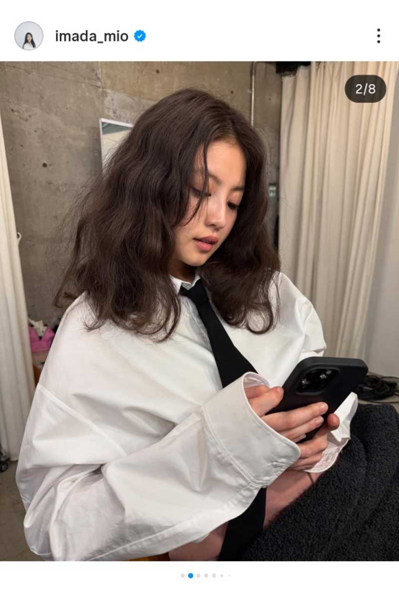 今田美桜の実際の投稿【写真:インスタグラム(@imada_mio)より】