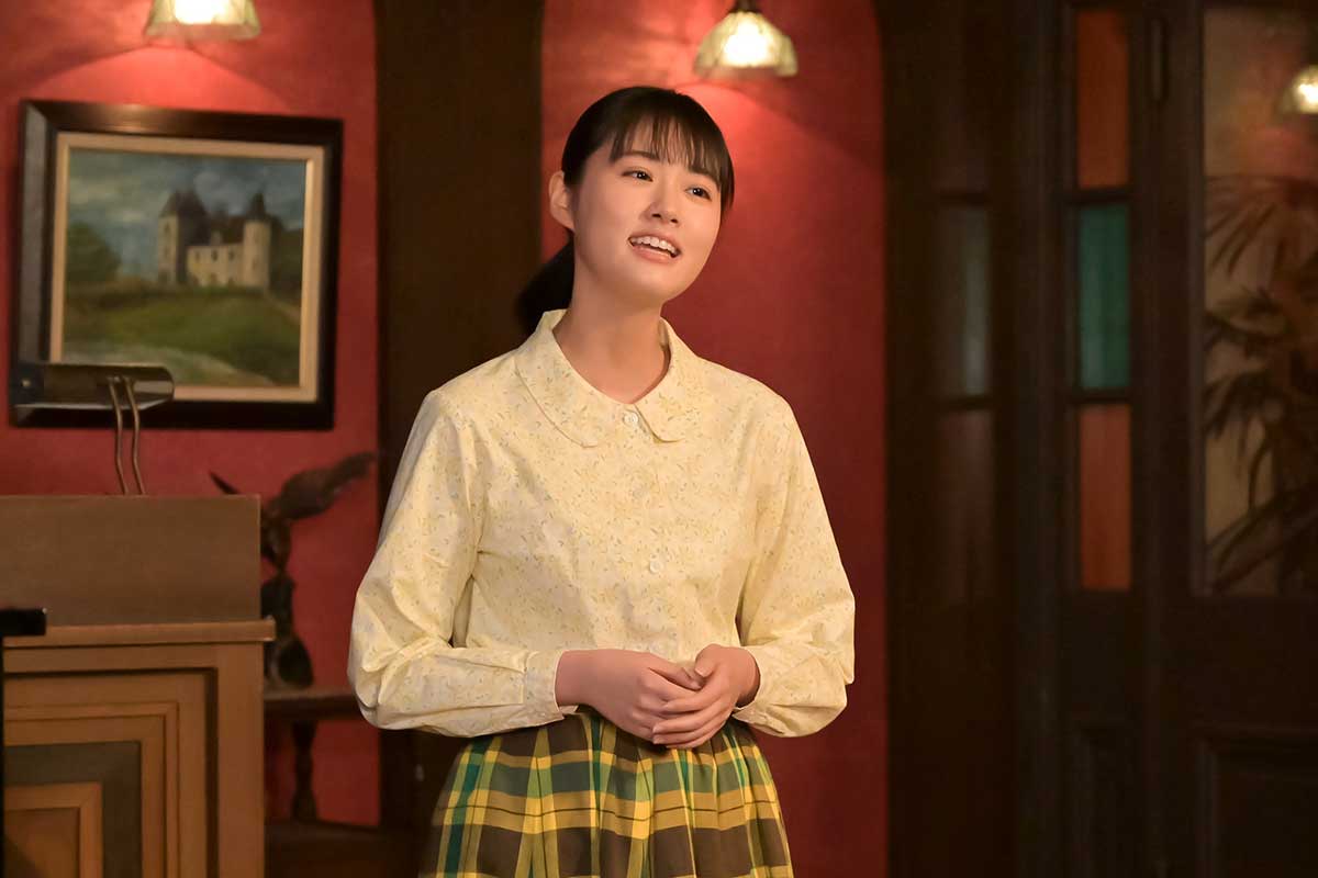 原菜乃華演じるメイコ【写真:(C)NHK】