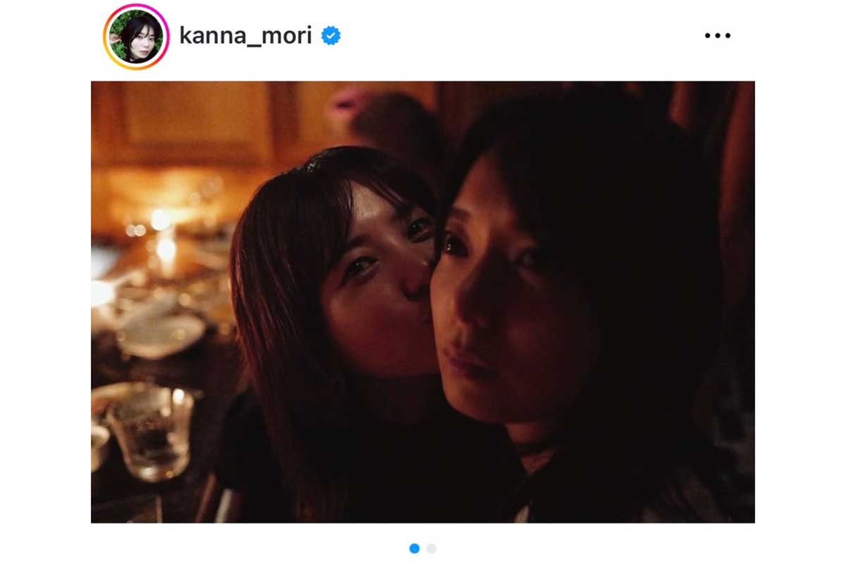 森カンナの実際の投稿【写真:インスタグラム(@kanna_mori)より】