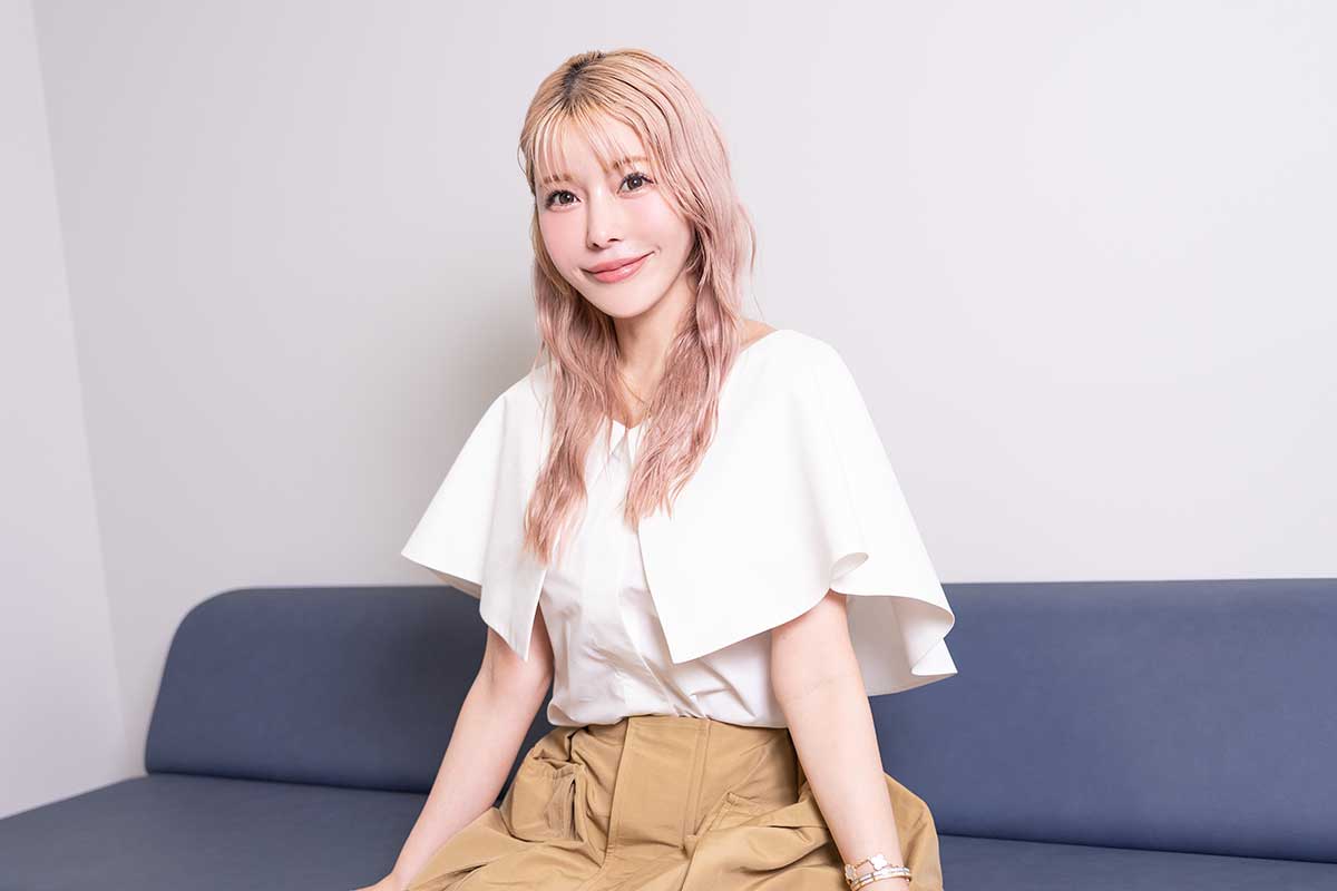 芸能界との距離感について語った住谷杏奈【写真：増田美咲】