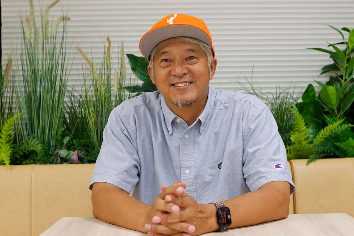 合同取材会に参加した藪木健太郎氏【写真:ENCOUNT編集部】