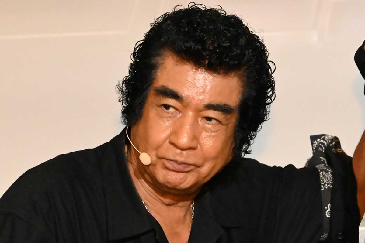 イベントに出席した藤岡弘【写真:ENCOUNT編集部】