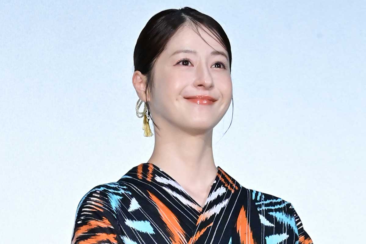 イベントに出席した松本若菜【写真：ENCOUNT編集部】