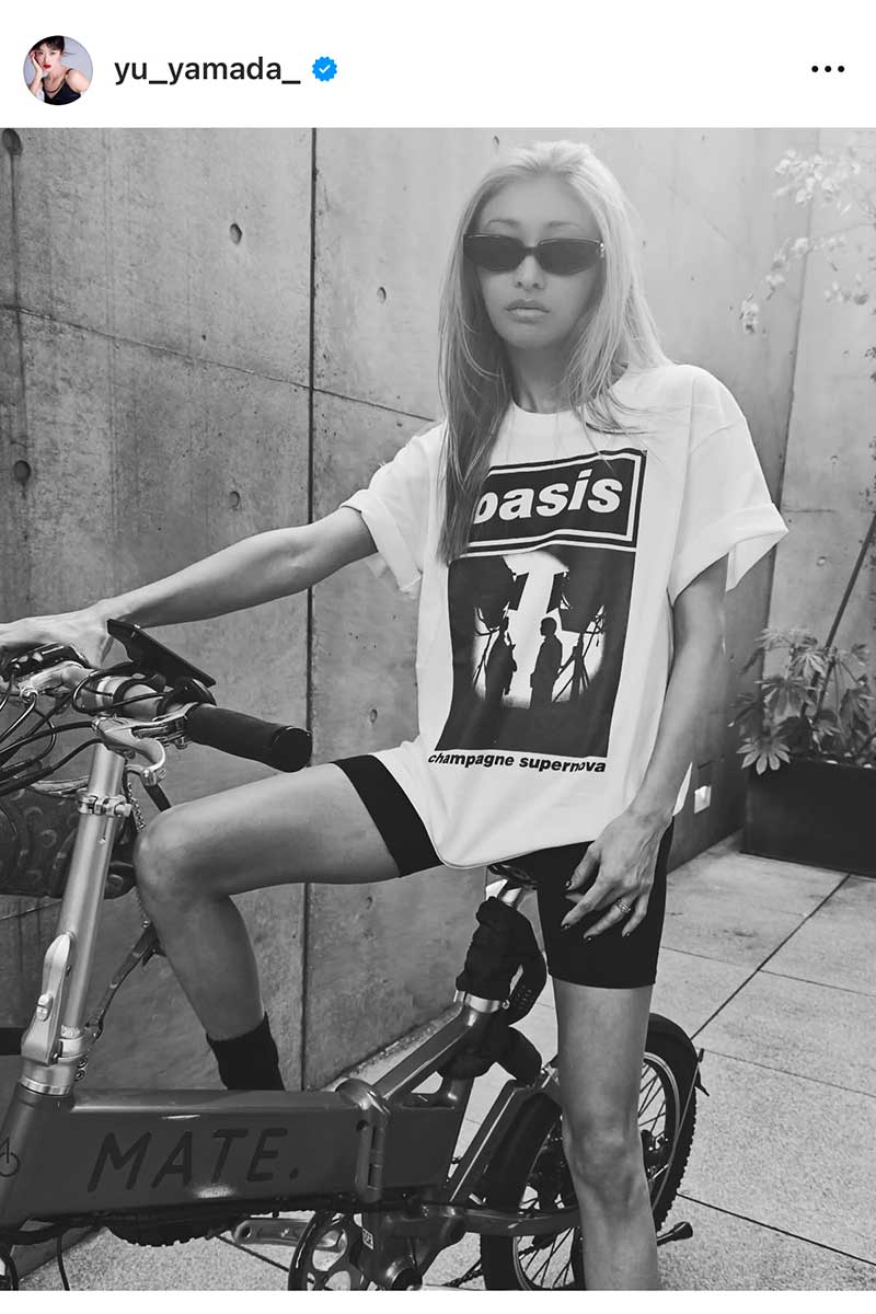山田優の実際の投稿【写真：インスタグラム（@yu_yamada_）より】
